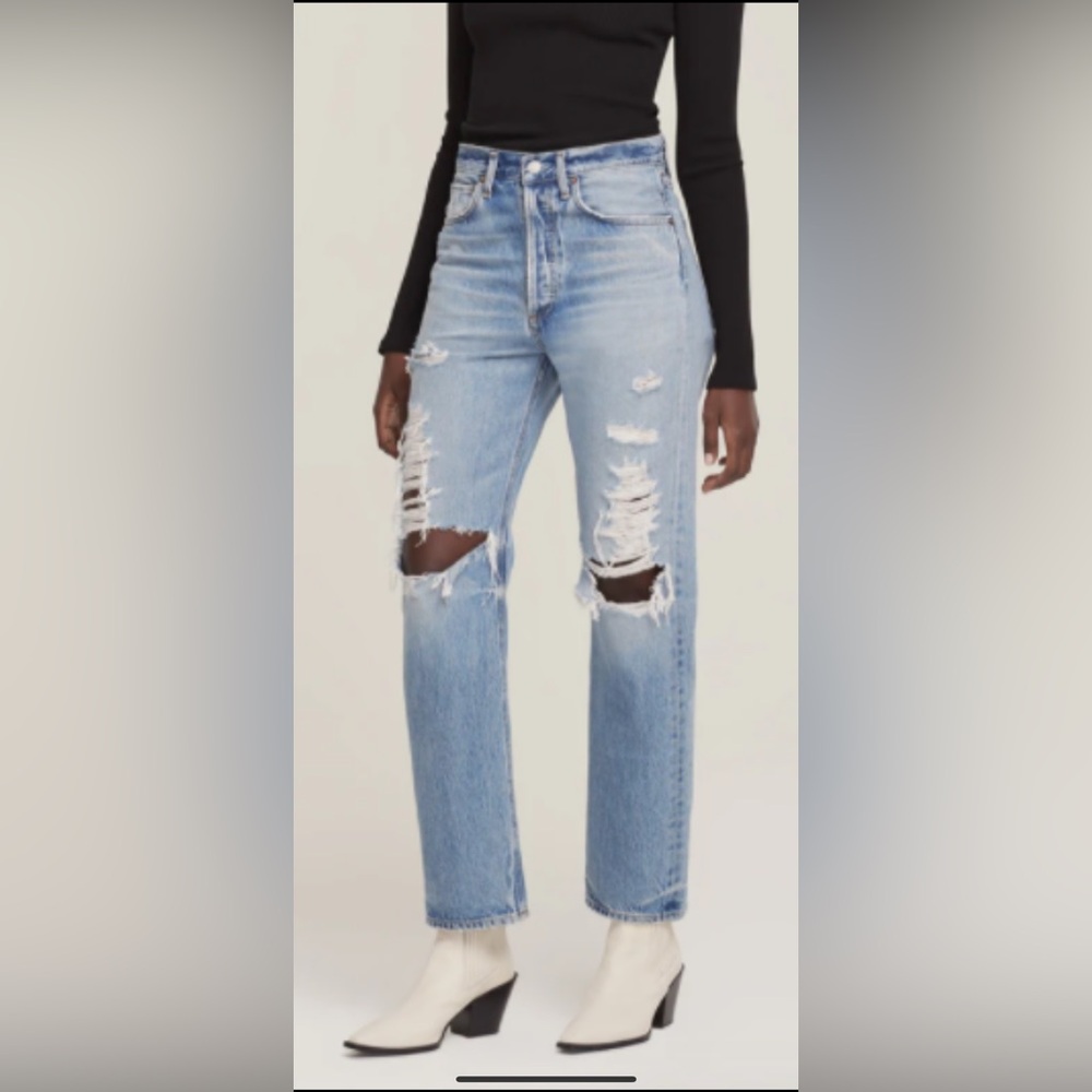 Agolde 90s mid rise loose fit in Major
